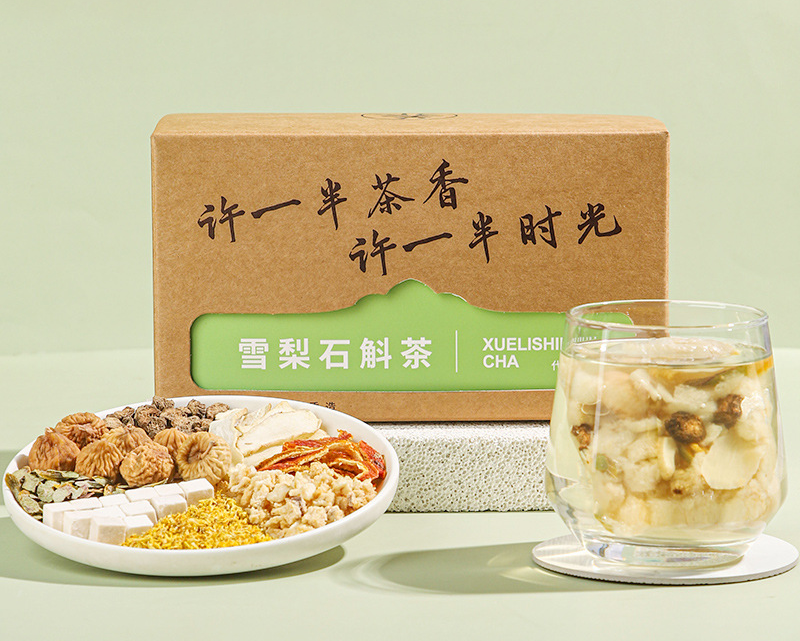 朴草集雪梨石斛茶 152克/盒 2盒