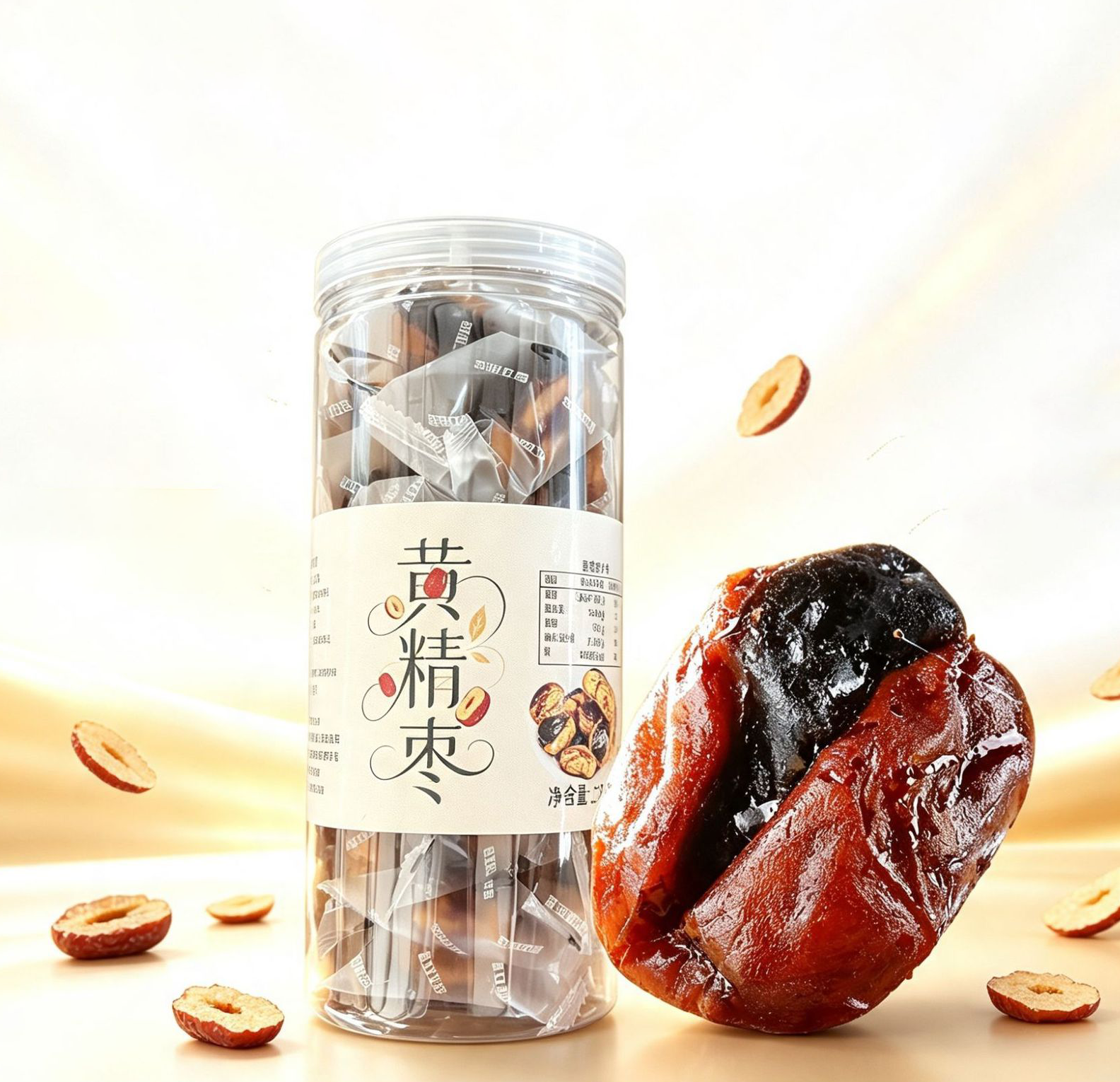 九蒸九曬黃精抱棗 250克/罐 2罐