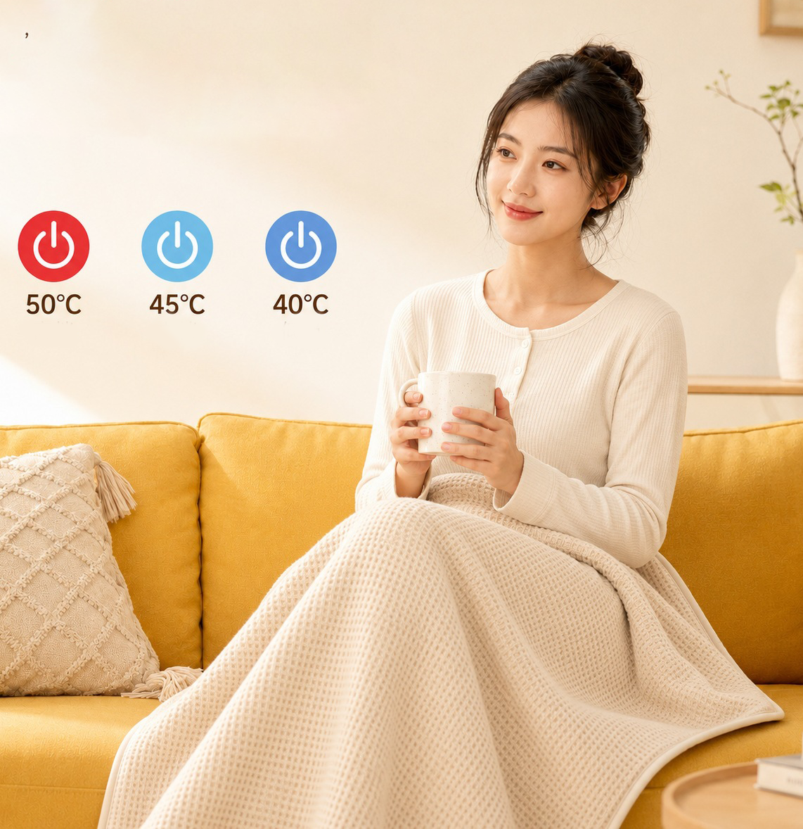 USB便攜充電式保暖電熱毯 - Image 6