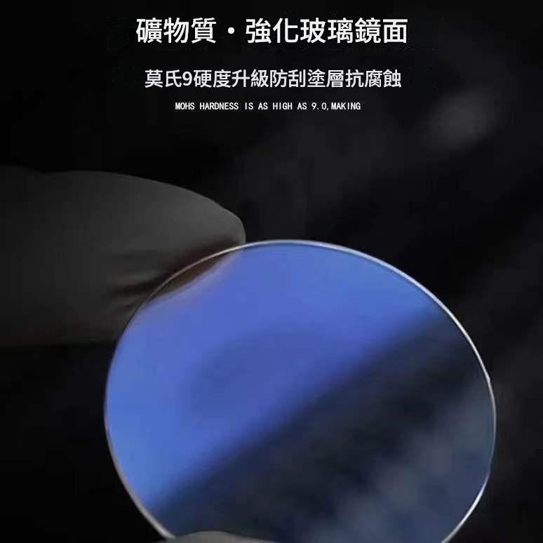 柏達茄 瑞士認證防水日曆男士手錶|精鋼錶殼 皮錶帶 商務時尚款 - Image 8