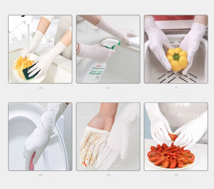 FUJINO 食品級丁腈家務手套 30隻/盒 3盒 - Image 3