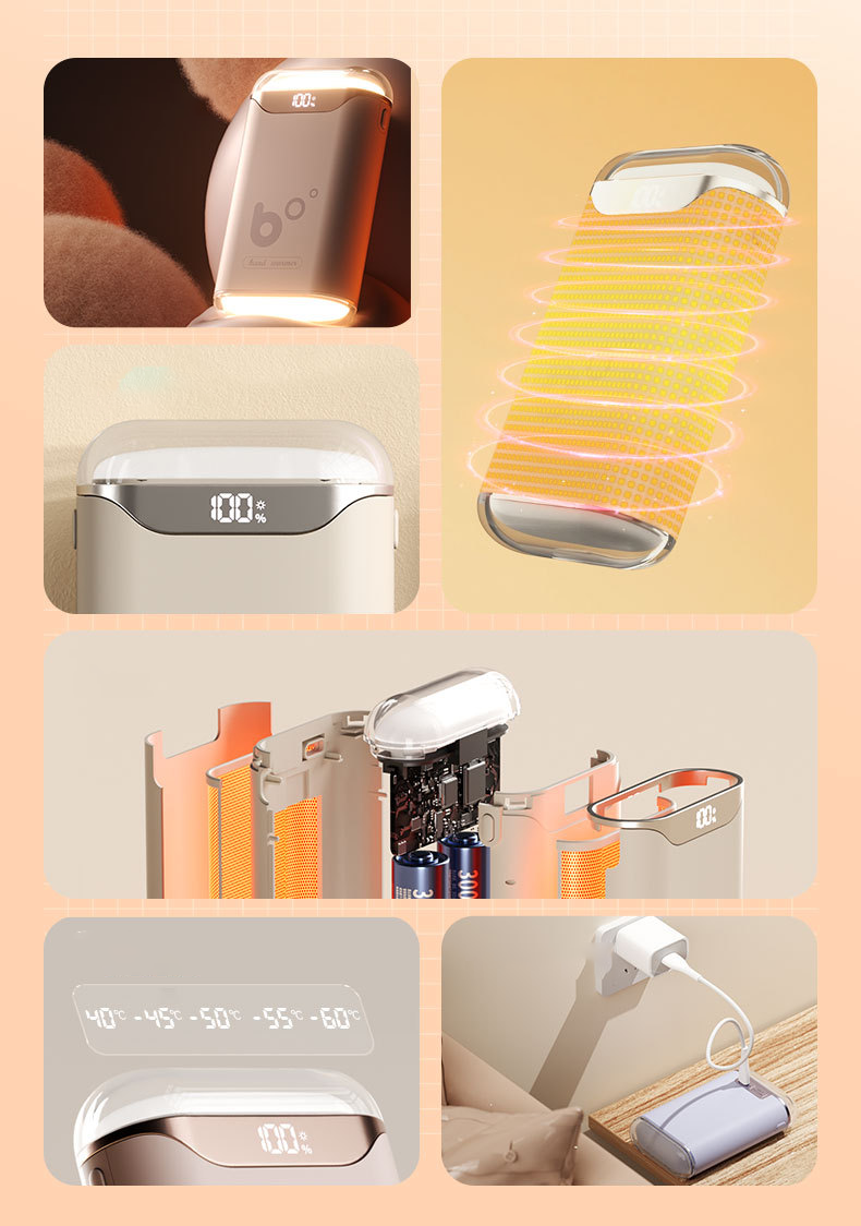 迷你便攜充電式暖手寶 - Image 8